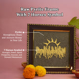 7 Horses Pyrite Frame