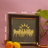 7 Horses Pyrite Frame