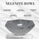 Selenite bowl