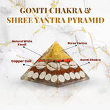 Gomti Chakra Shree Yantra Pyramid