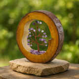 Circle Base mix crystel Tree