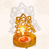 Lakshmi Ji Reflection Candle Holder
