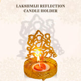 Lakshmi Ji Reflection Candle Holder