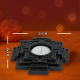 Black Tourmaline Candle Holder