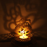 Ganesh Ji Reflection Candle Holder