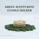 Green Aventurine Candle Holder
