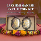 Lakshmi Ganesh Crystal Coin Kit