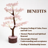 Rose quartz Tree