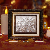 Silver Plated Lakshmi Ganesh & Saraswati Frame