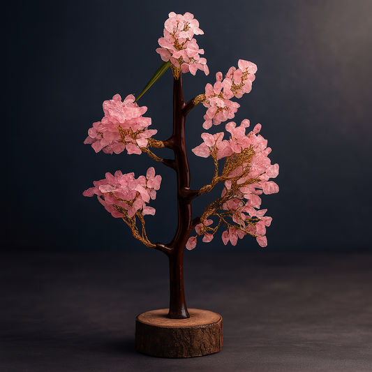 Rose quartz Tree