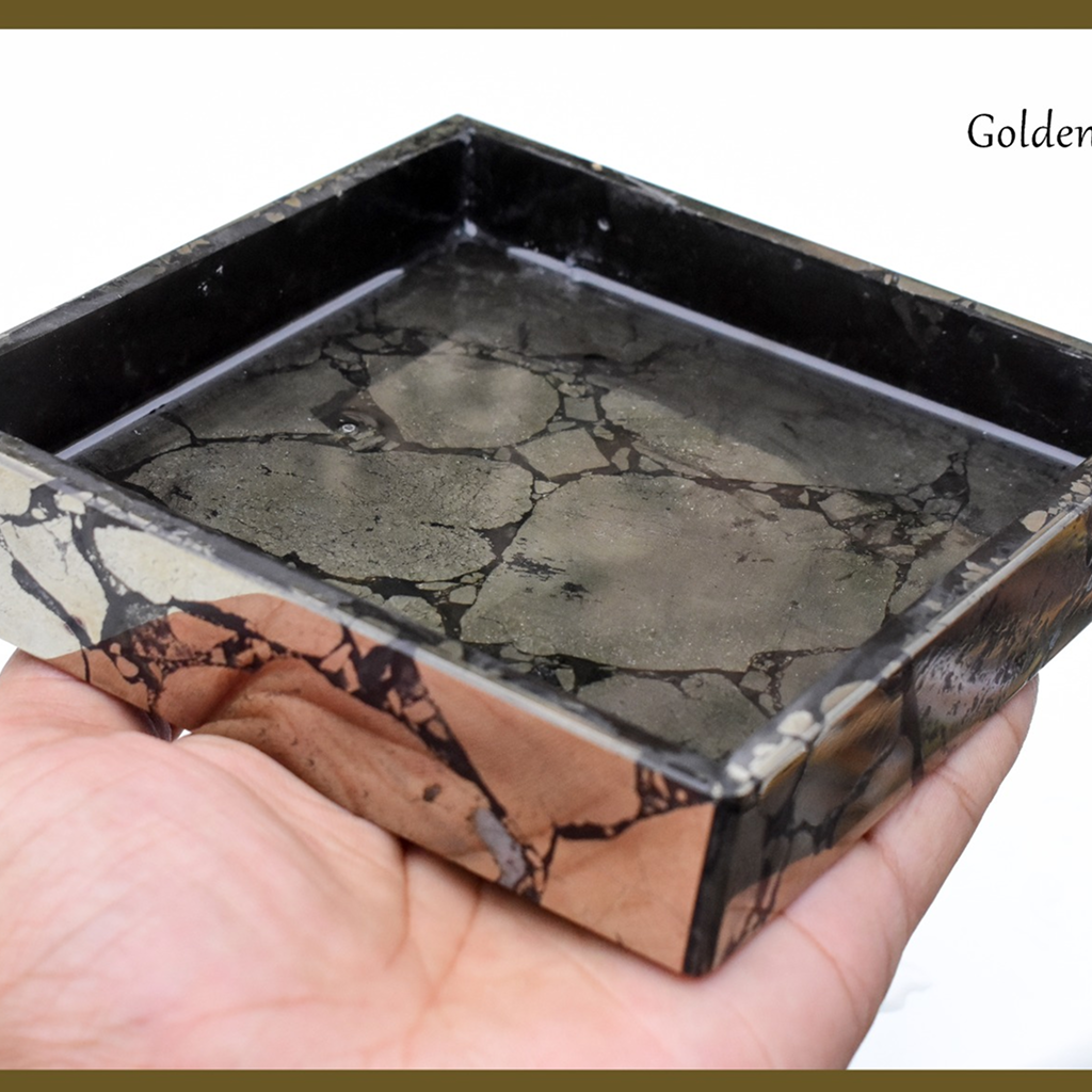 Golden Pyrite tray