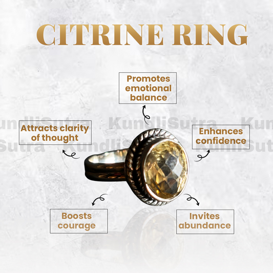 Citrine Ring