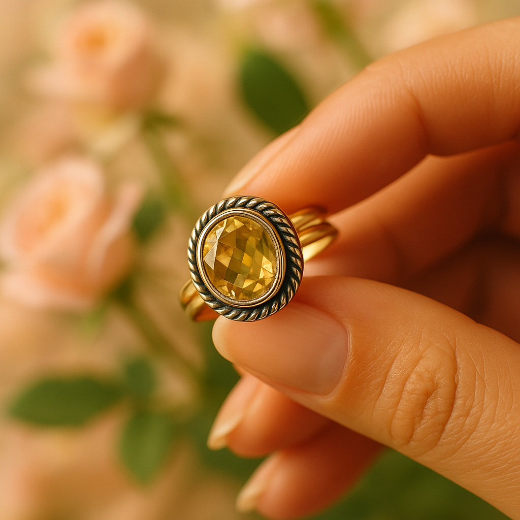 Citrine Ring