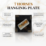 7 Horses Hanging Plate