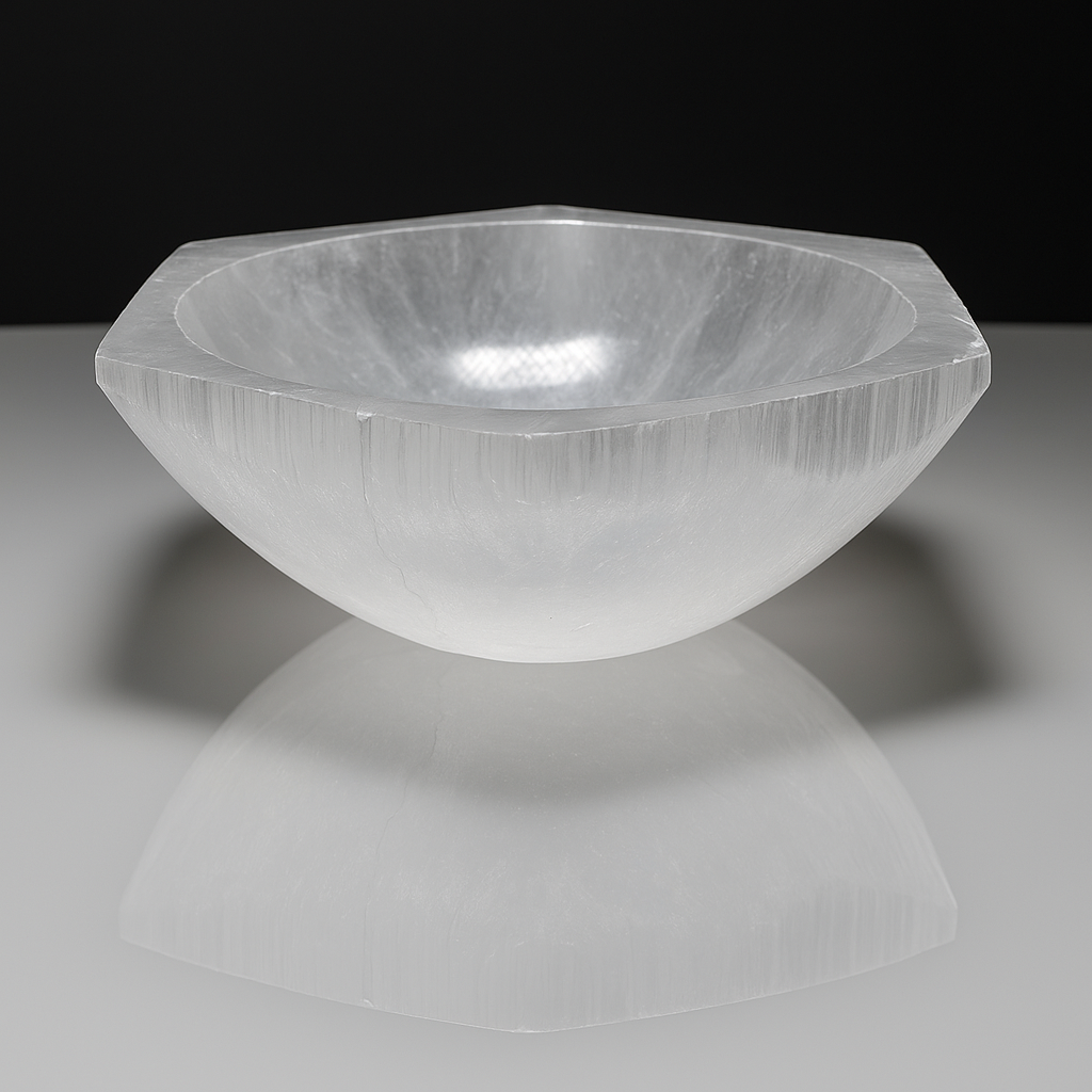 Selenite bowl