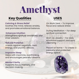 Amethyst crystal