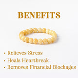 Yellow Calcite Bracelet