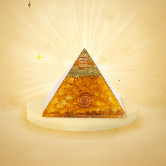 Citrine Pyramid