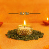 Green Aventurine Candle Holder