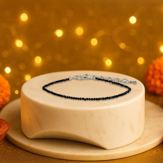 Black Tourmaline Anklet