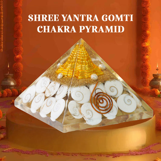Shree Yantra Gomti Chakra Pyramid